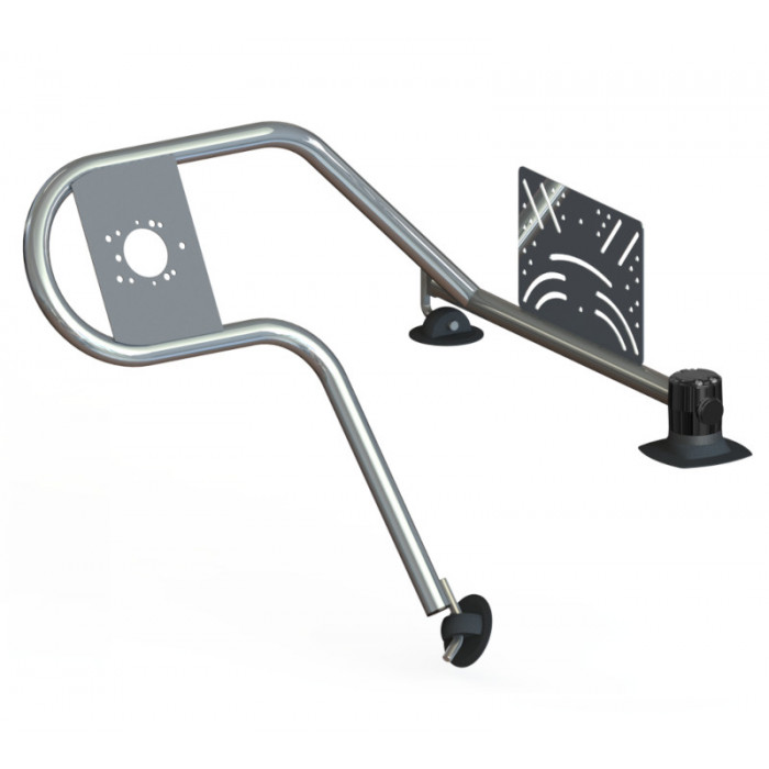 Стойка рулевая с креплением на баллон надувной лодки 32мм быстросъемная в Новосибирске