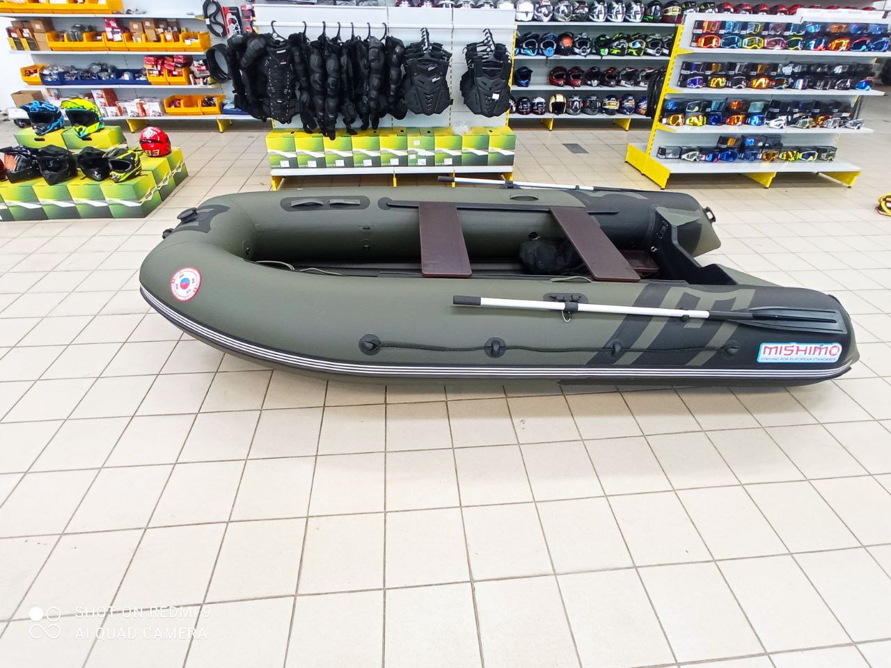 Лодка MISHIMO RIVER JET 410 под водомет в Новосибирске