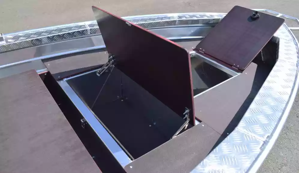 Алюминиевая лодка Wyatboat-390Р Fish в Новосибирске