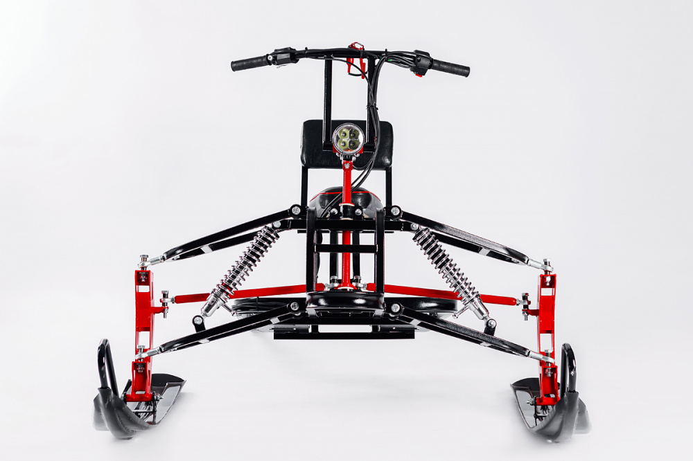 Лыжный модуль IKUDZO с подогревом ручек пластиковые лыжи в Новосибирске