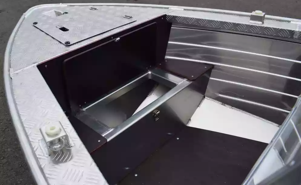 Алюминиевая лодка Wyatboat-390 DCM Увеличенный борт в Новосибирске