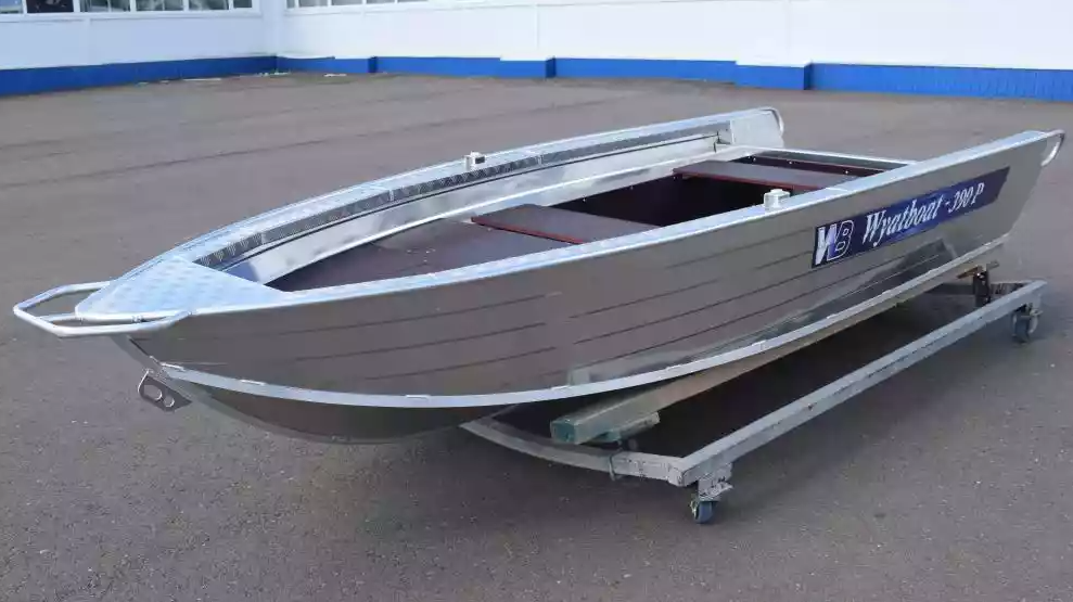 Алюминиевая лодка Wyatboat-390Р Fish в Новосибирске