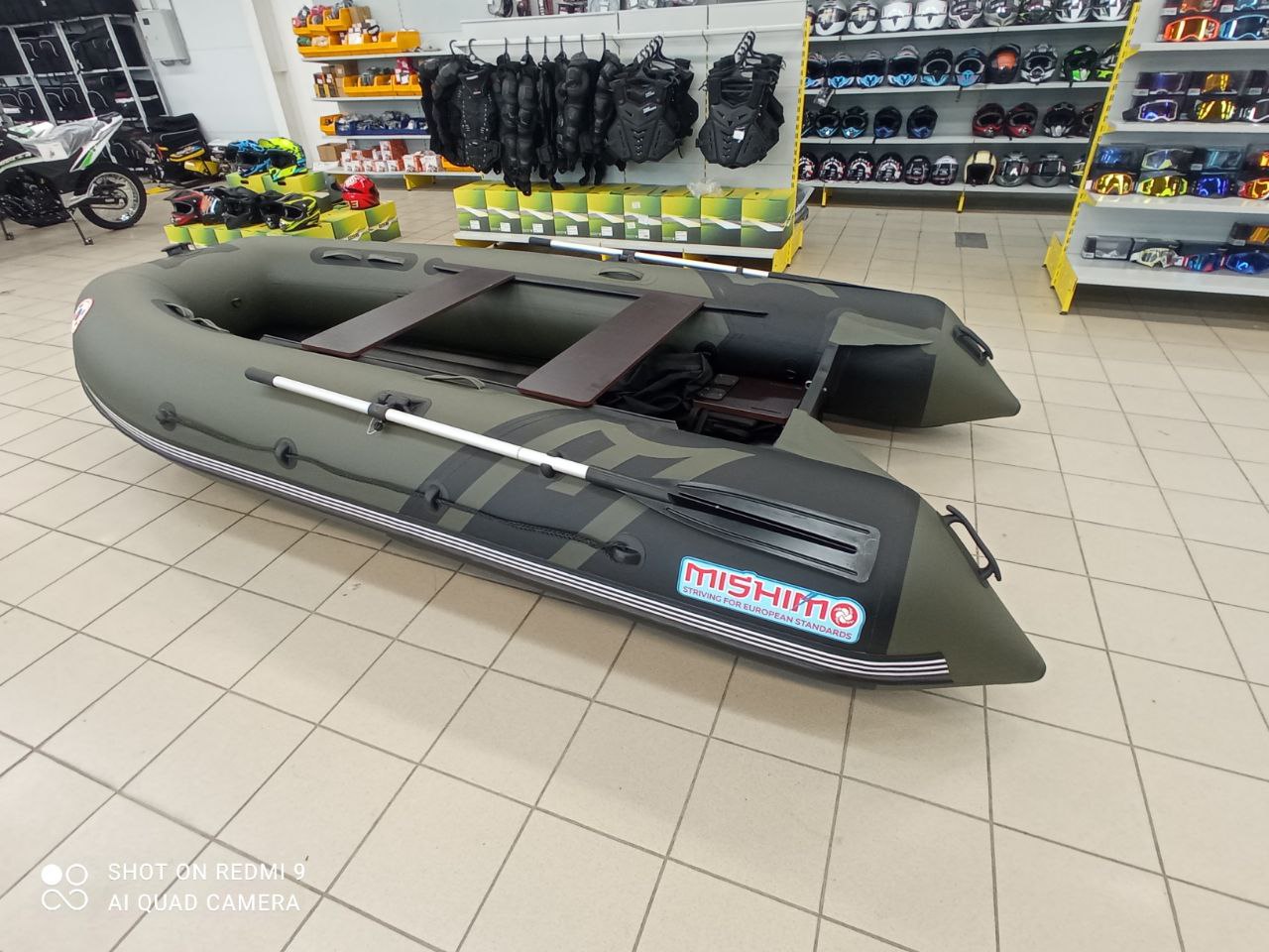 Лодка MISHIMO RIVER JET 430 под водомет в Новосибирске