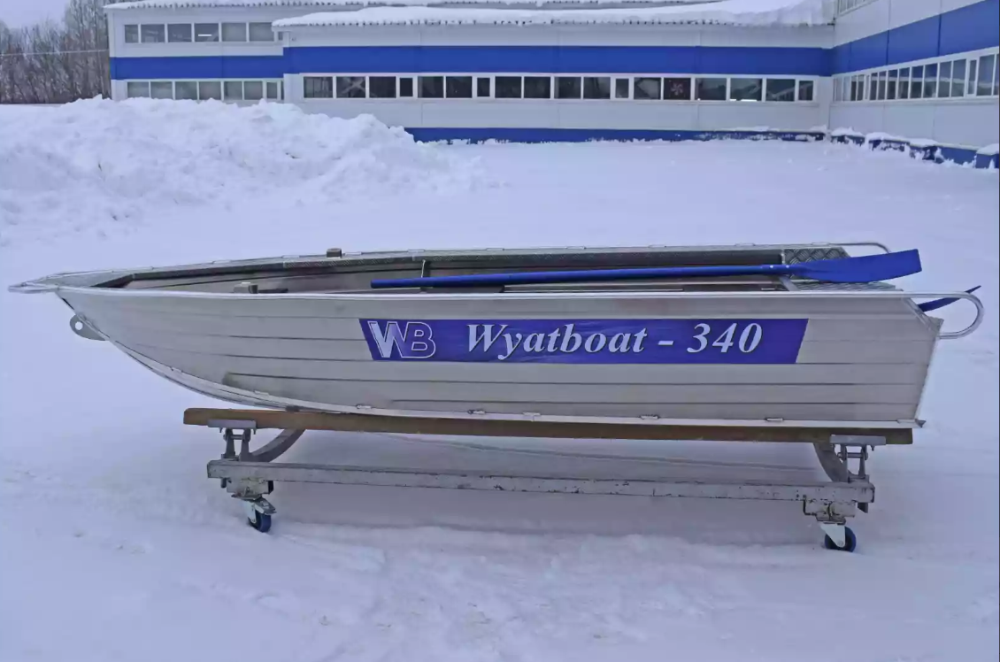 Алюминиевая лодка Wyatboat-340 Р в Новосибирске