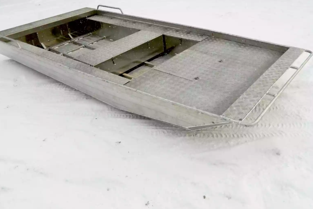 Алюминиевая лодка Wyatboat-390 Jonboat в Новосибирске