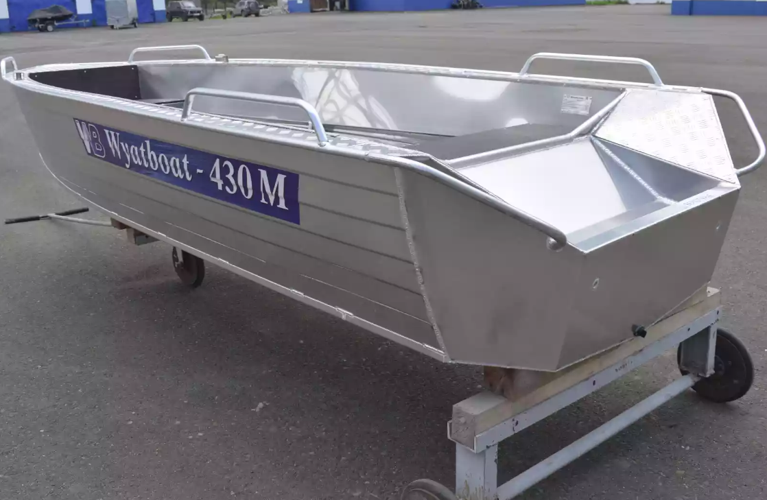 Алюминиевая лодка  Wyatboat-430М в Новосибирске
