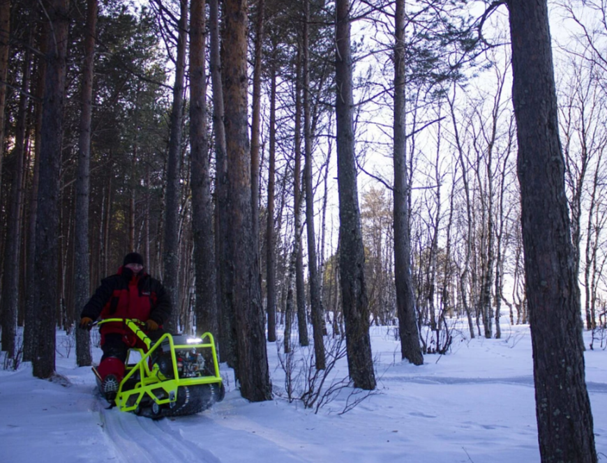 Мотобуксировщик POMOR X-1 PRO K6.5 в Новосибирске