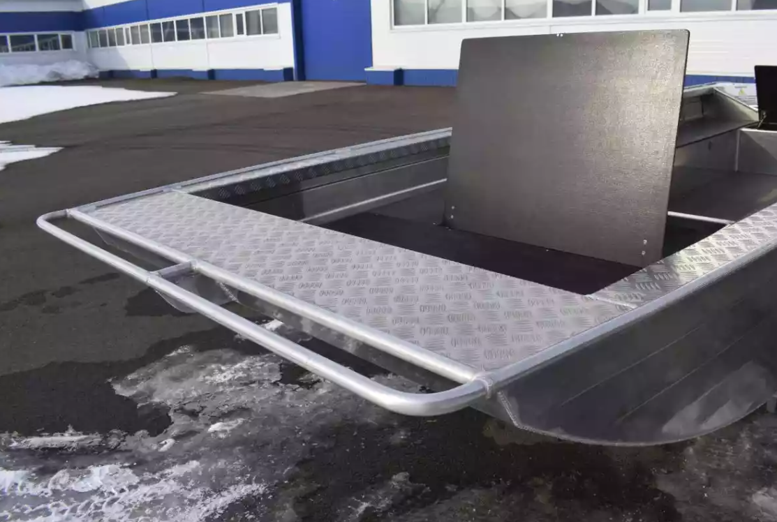 Алюминиевая лодка Wyatboat-490 Jonboat в Новосибирске