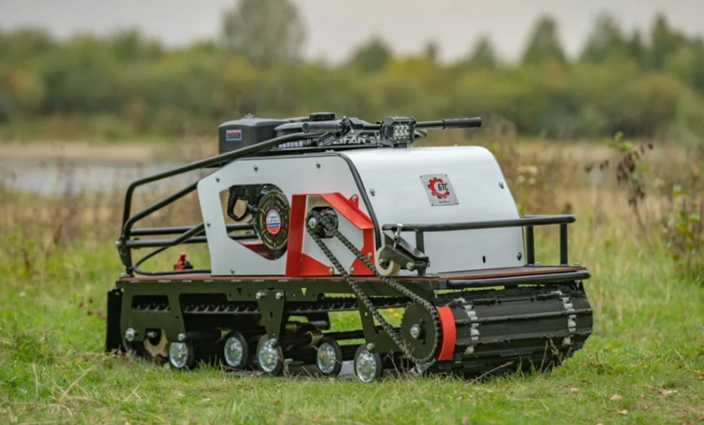 Мотобуксировщик БТС  «LONG» 500/15  э/зап LIFAN (18 Ватт) в Новосибирске