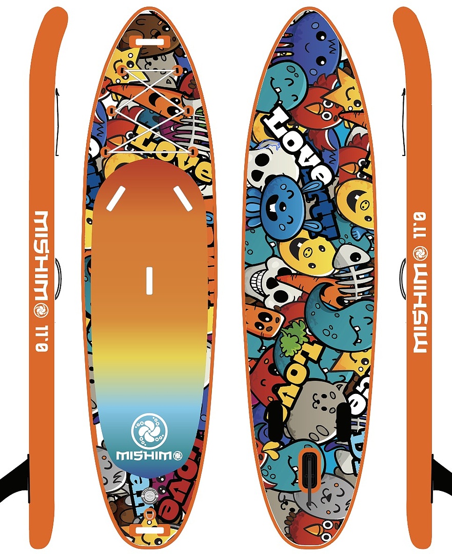 SUP (САП) Доска MISHIMO CRAZY-LINE 9.5’ (305см) в Новосибирске