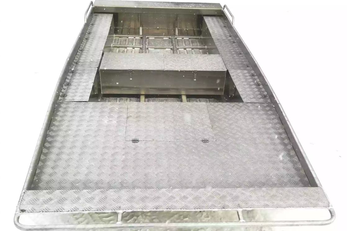 Алюминиевая лодка Wyatboat-390 Jonboat в Новосибирске