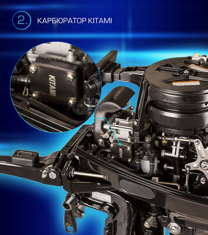 Лодочный мотор MARLIN PROLINE MP 9.9(20) AMHL FORCE в Новосибирске