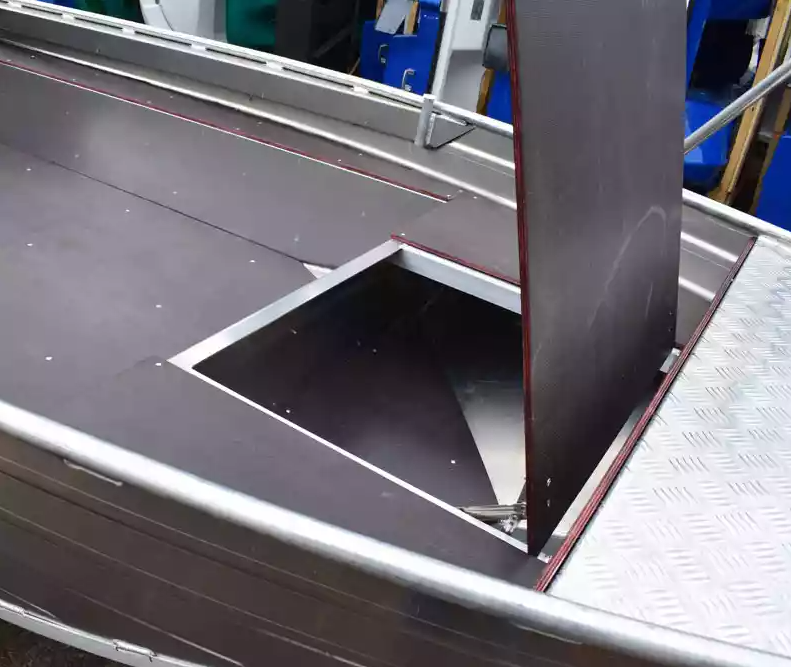 Алюминиевая лодка  Wyatboat-430 Master в Новосибирске