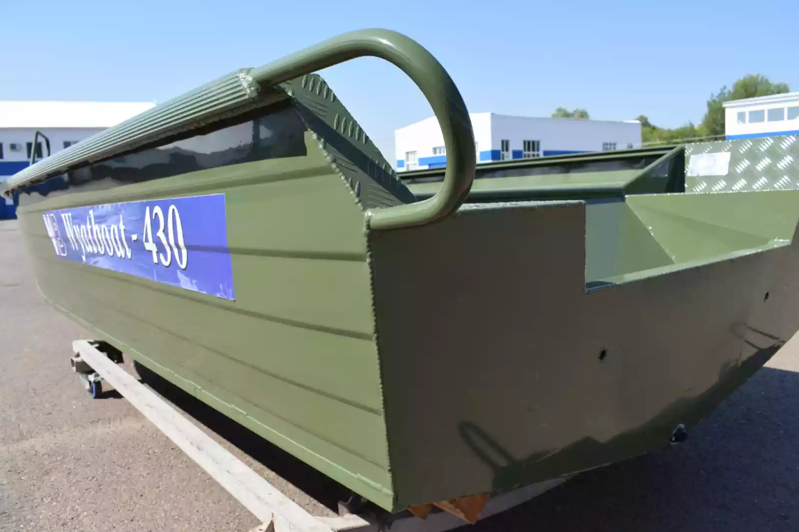 Алюминиевая лодка  Wyatboat-430 Master Fish в Новосибирске