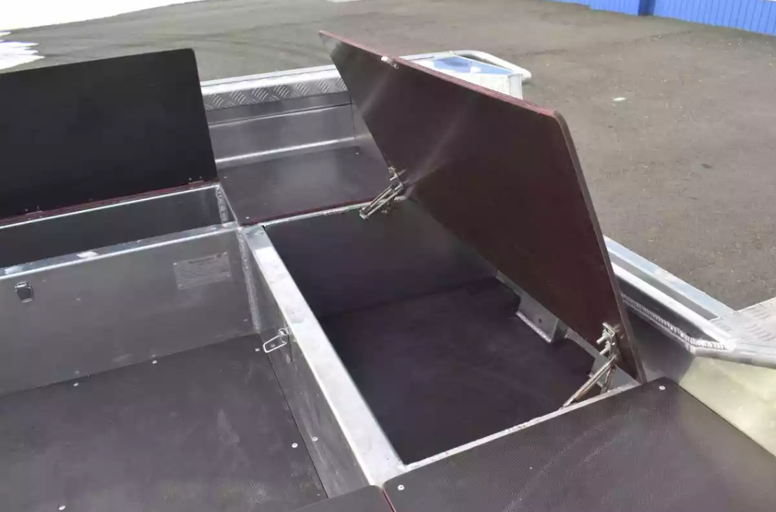 Алюминиевая лодка Wyatboat-490 Jonboat в Новосибирске