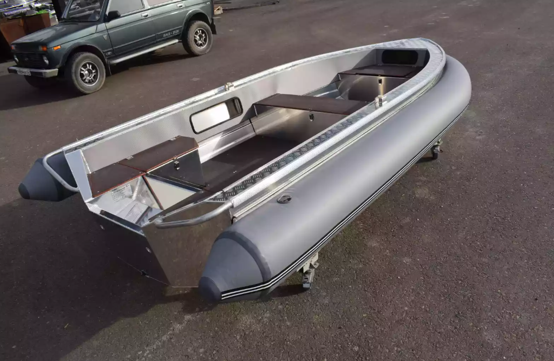 Алюминиевая лодка Wyatboat-370 в Новосибирске