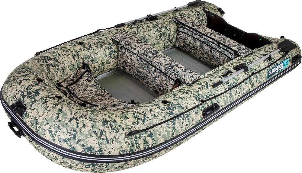 НАДУВНАЯ ЛОДКА GLADIATOR C420AL в Новосибирске
