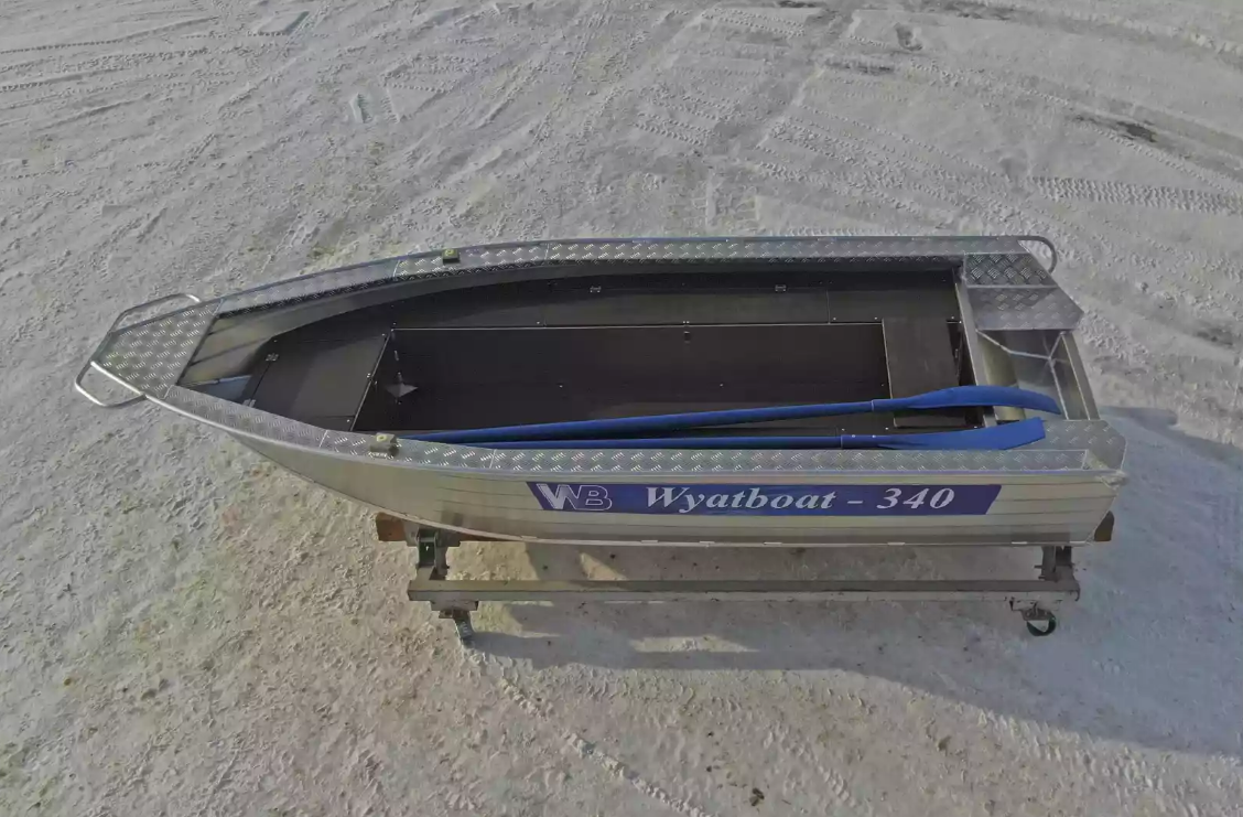 Алюминиевая лодка Wyatboat-340 РМ в Новосибирске