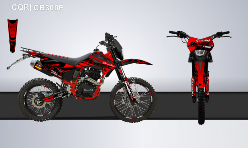 Кроссовый мотоцикл Sanchez Maniac CB300F в Новосибирске