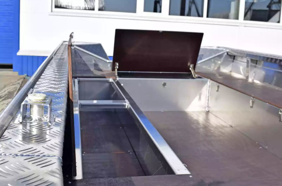 Алюминиевая лодка Wyatboat-490 Jonboat в Новосибирске