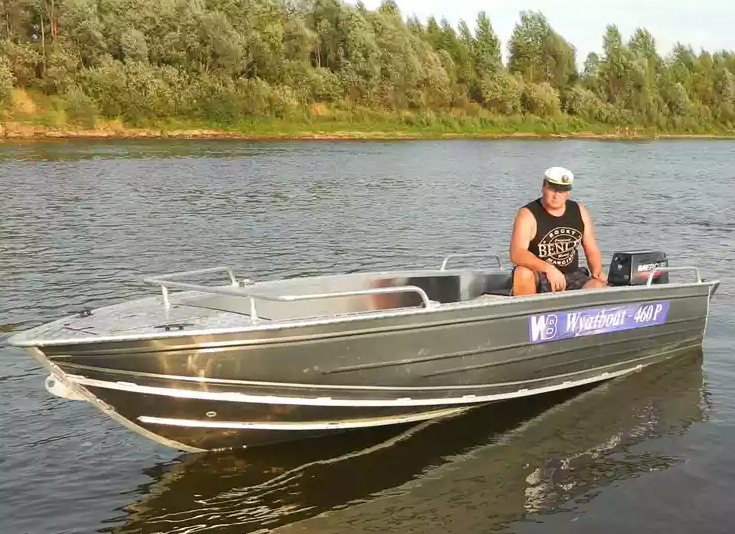 Алюминиевая лодка Wyatboat-460 P в Новосибирске