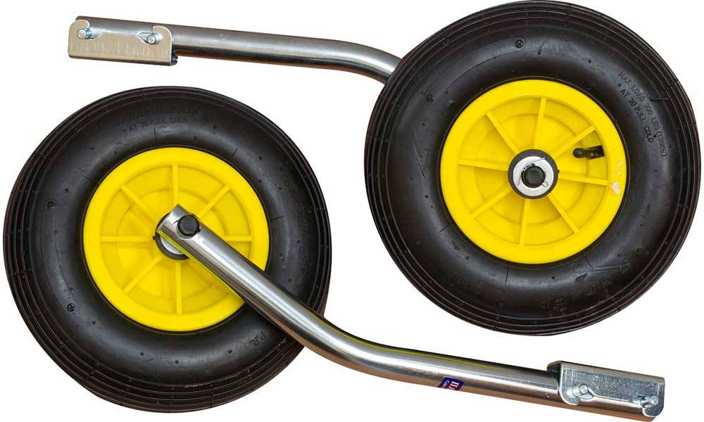 Транцевые колеса 330 мм модульные удлиненные в Новосибирске