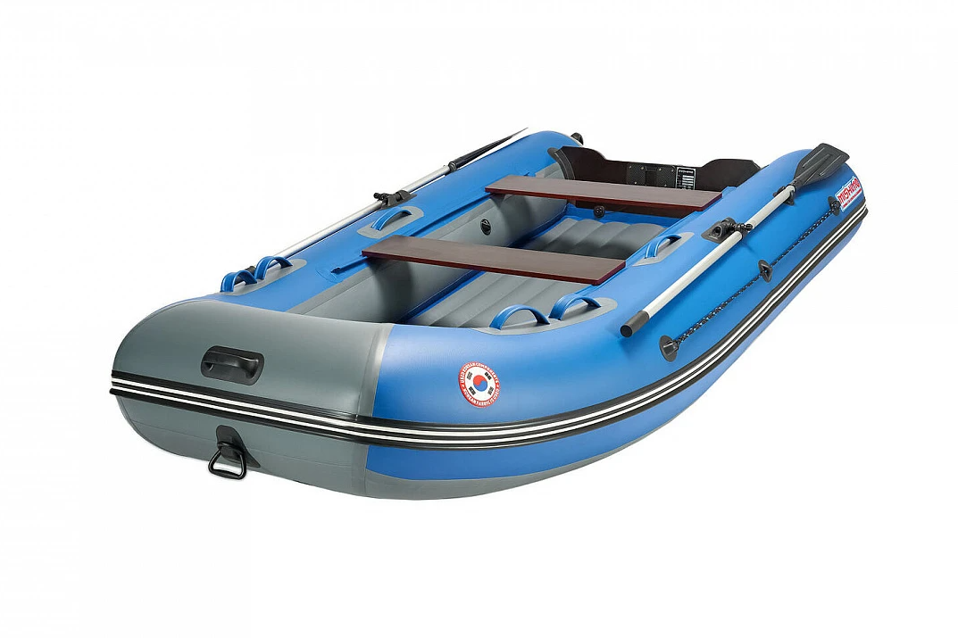 КОМПЛЕКТ ЛОДКА MISHIMO LITE 335 + МОТОР 9,8 Л.С. в Новосибирске