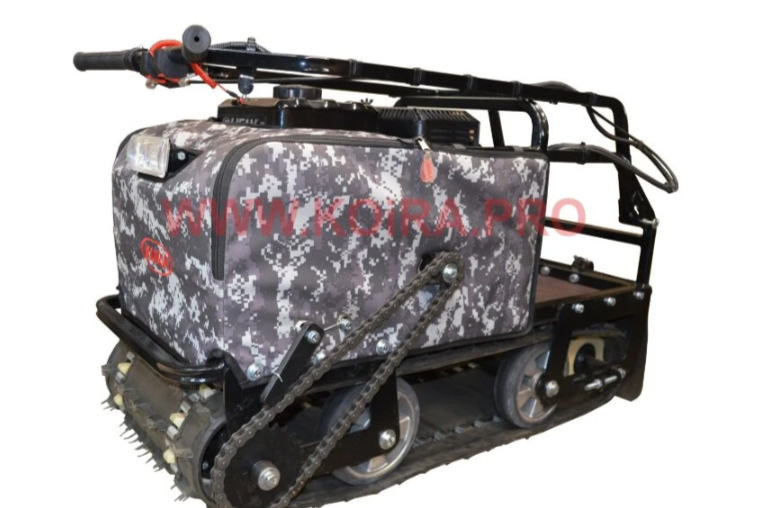 Мини мотобуксировщик КОЙРА "Вжик" (107 см) 7 л/с с ручным стартером в Новосибирске