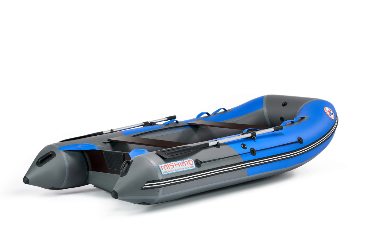 КОМПЛЕКТ ЛОДКА MISHIMO PRO 350 + ЛОДОЧНЫЙ МОТОР MARLIN MP 9.9 (15) AMHS PROLINE в Новосибирске