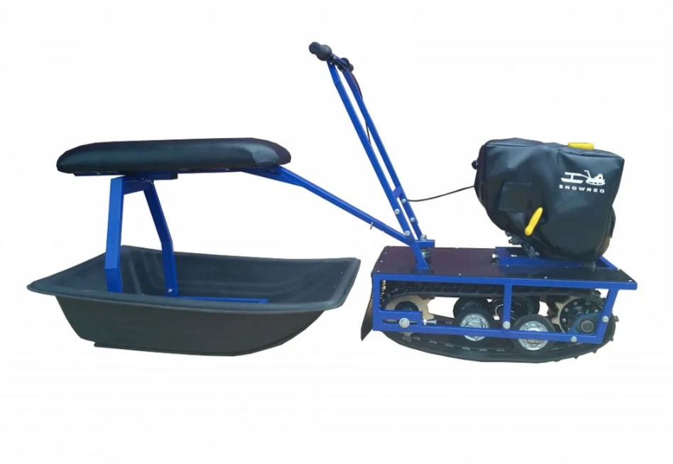 Мини-мотобуксировщик Альбатрос-М с фарой в Новосибирске