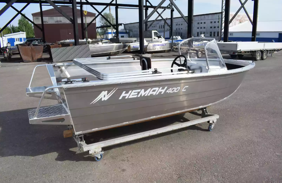 Алюминиевая лодка Неман-400 С в Новосибирске