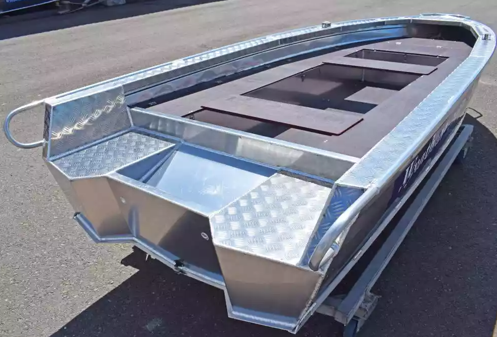 Алюминиевая лодка Wyatboat-390РМ в Новосибирске
