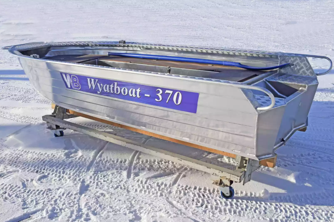 Алюминиевая лодка Wyatboat-370 РМ в Новосибирске