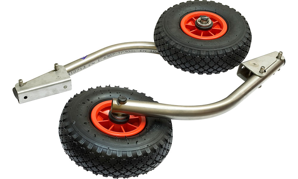 Транцевые колеса модульные для нднд из нержавеющей стали в Новосибирске