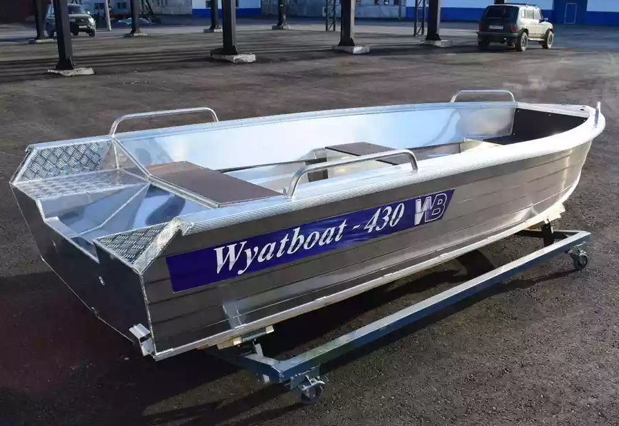 Алюминиевая лодка  Wyatboat-430 Р в Новосибирске