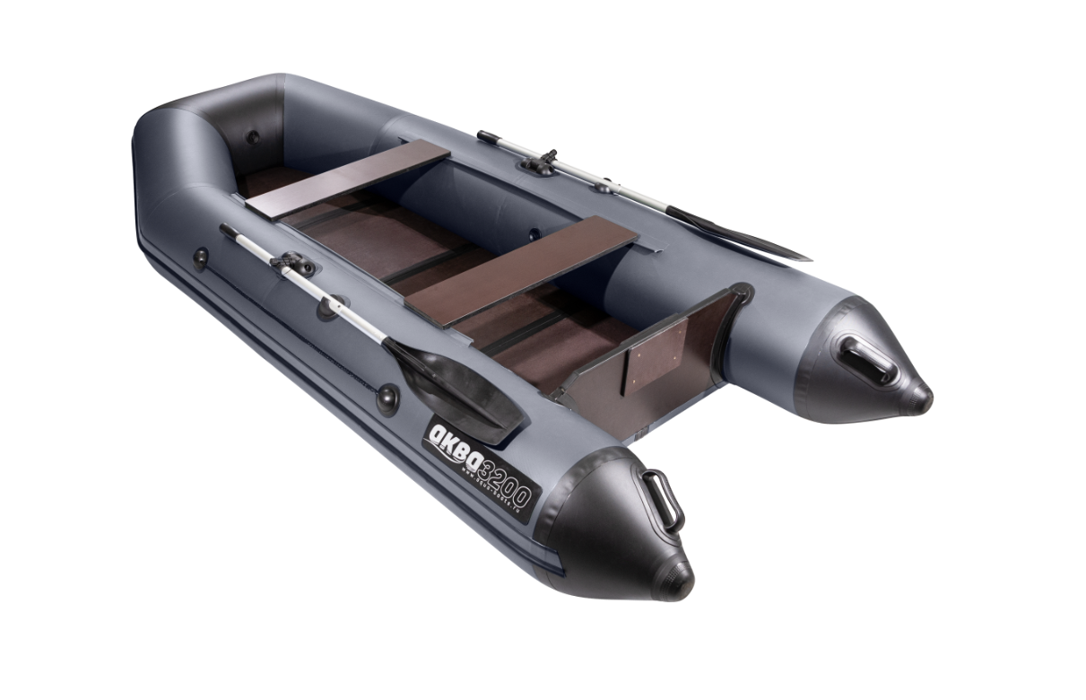  Лодка АКВА 3200 слань-книжка киль в Новосибирске