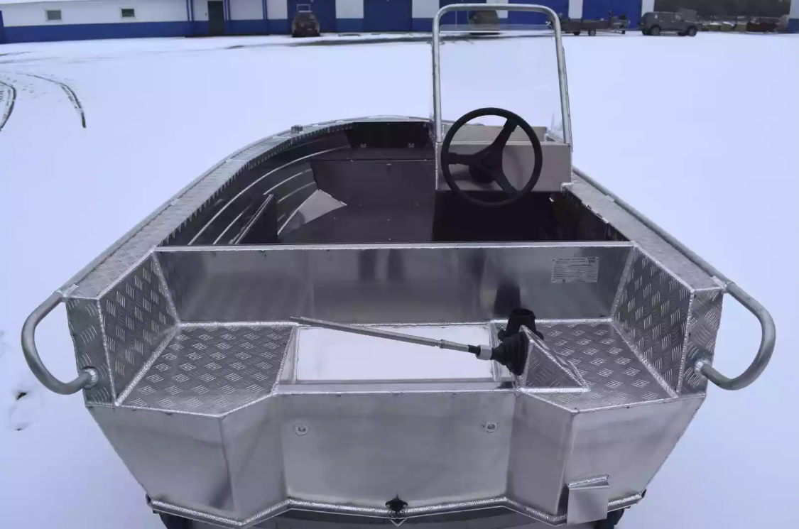 Алюминиевая лодка Wyatboat-390 C в Новосибирске