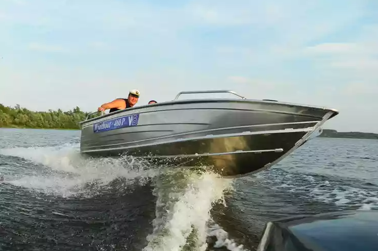 Алюминиевая лодка Wyatboat-460 P в Новосибирске