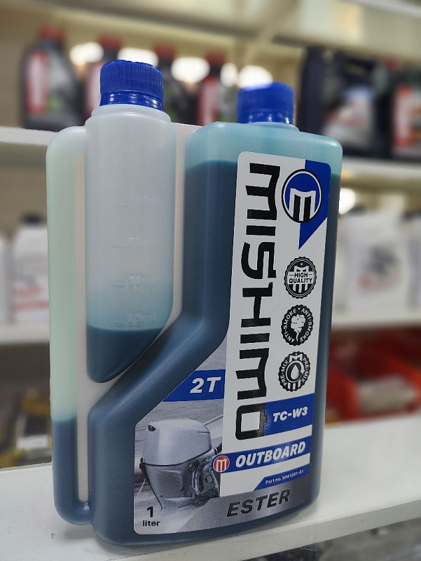 Масло MISHIMO 2T OUTBOARD (ESTER) полусинтетика 1 л в Новосибирске