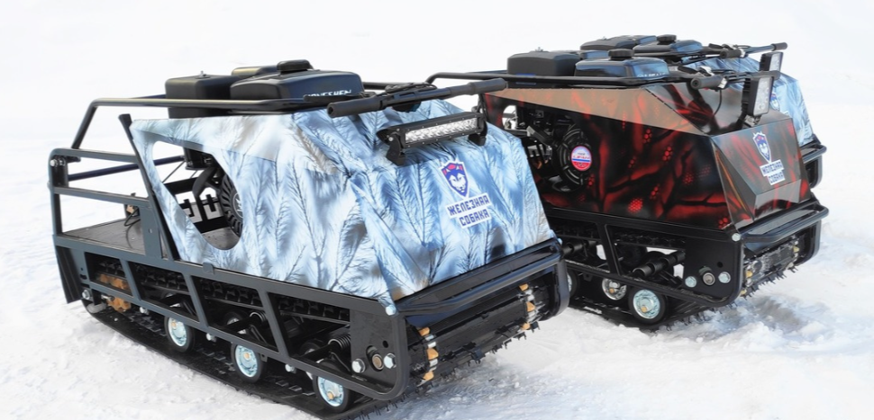 Мотобуксировщик Irondog (Железная собака) M500 20  Камуфляж Охотник в Новосибирске