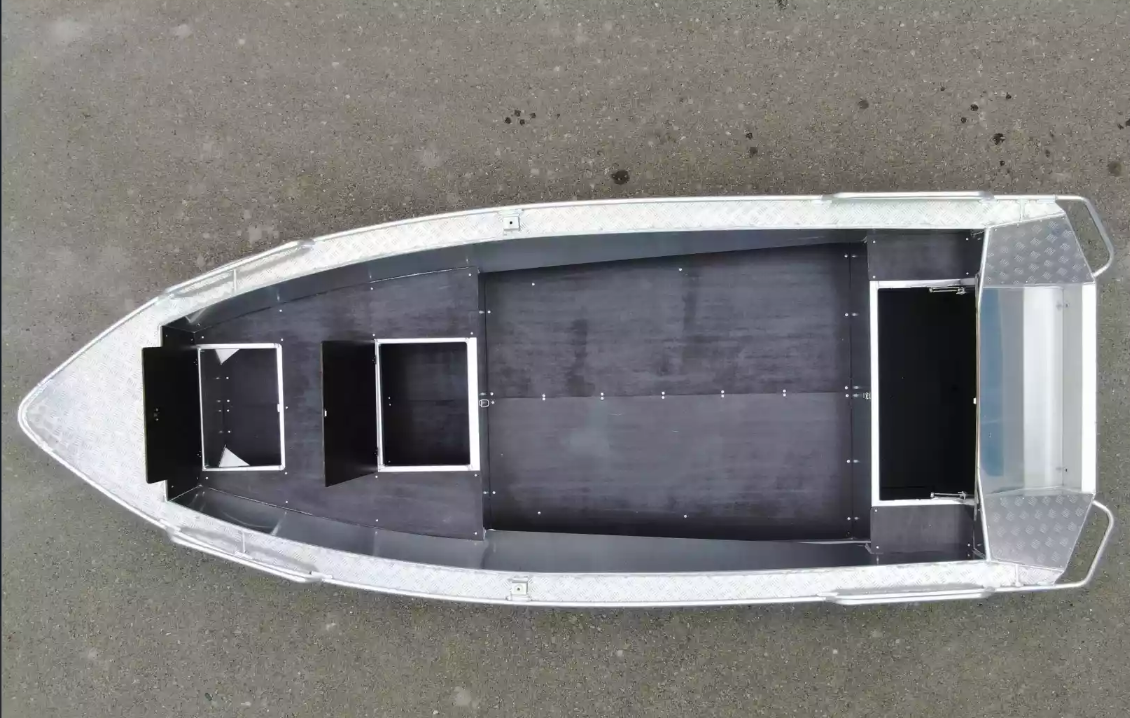 Алюминиевая лодка  Wyatboat-430М FISH в Новосибирске