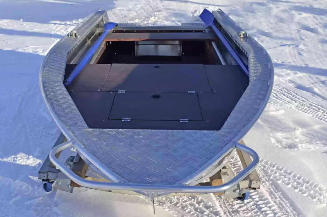 Алюминиевая лодка Wyatboat-370 Р FISH в Новосибирске