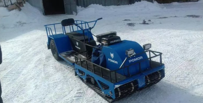 Мотобуксировщик POMOR X-2 K18 в Новосибирске