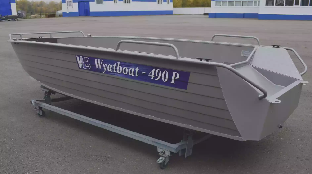 Алюминиевая лодка Wyatboat-490 P в Новосибирске