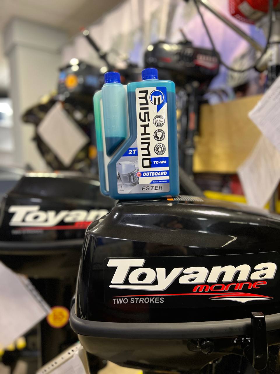 Масло MISHIMO 2T OUTBOARD (ESTER) полусинтетика 1 л в Новосибирске