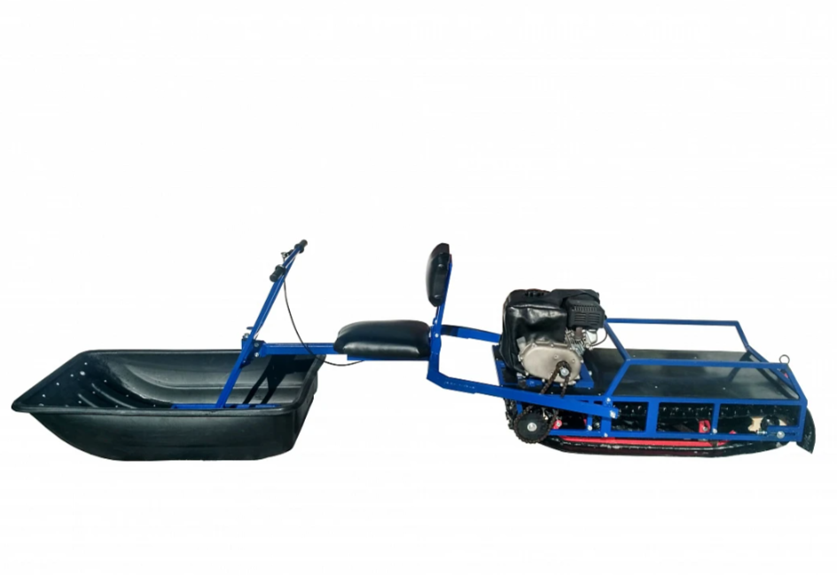 Мотобуксировщик толкач Альбатрос-XL8 с модулем. Без фары, склизы в Новосибирске