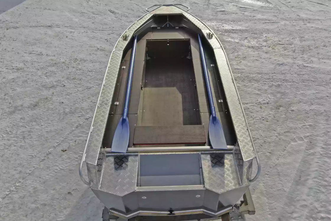 Алюминиевая лодка Wyatboat-340 РМ в Новосибирске