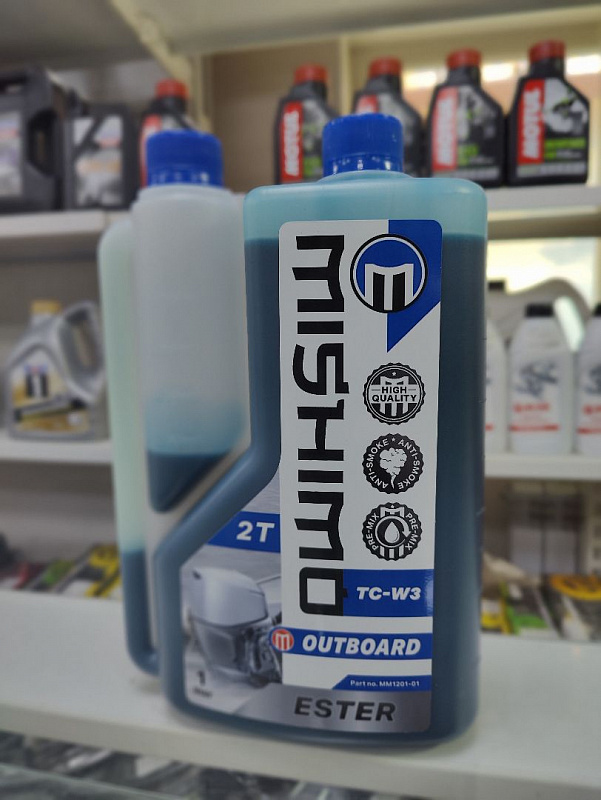 Масло MISHIMO 2T OUTBOARD (ESTER) полусинтетика 1 л в Новосибирске
