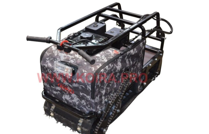 Мини мотобуксировщик КОЙРА "Вжик" (107 см) 7 л/с с ручным стартером в Новосибирске