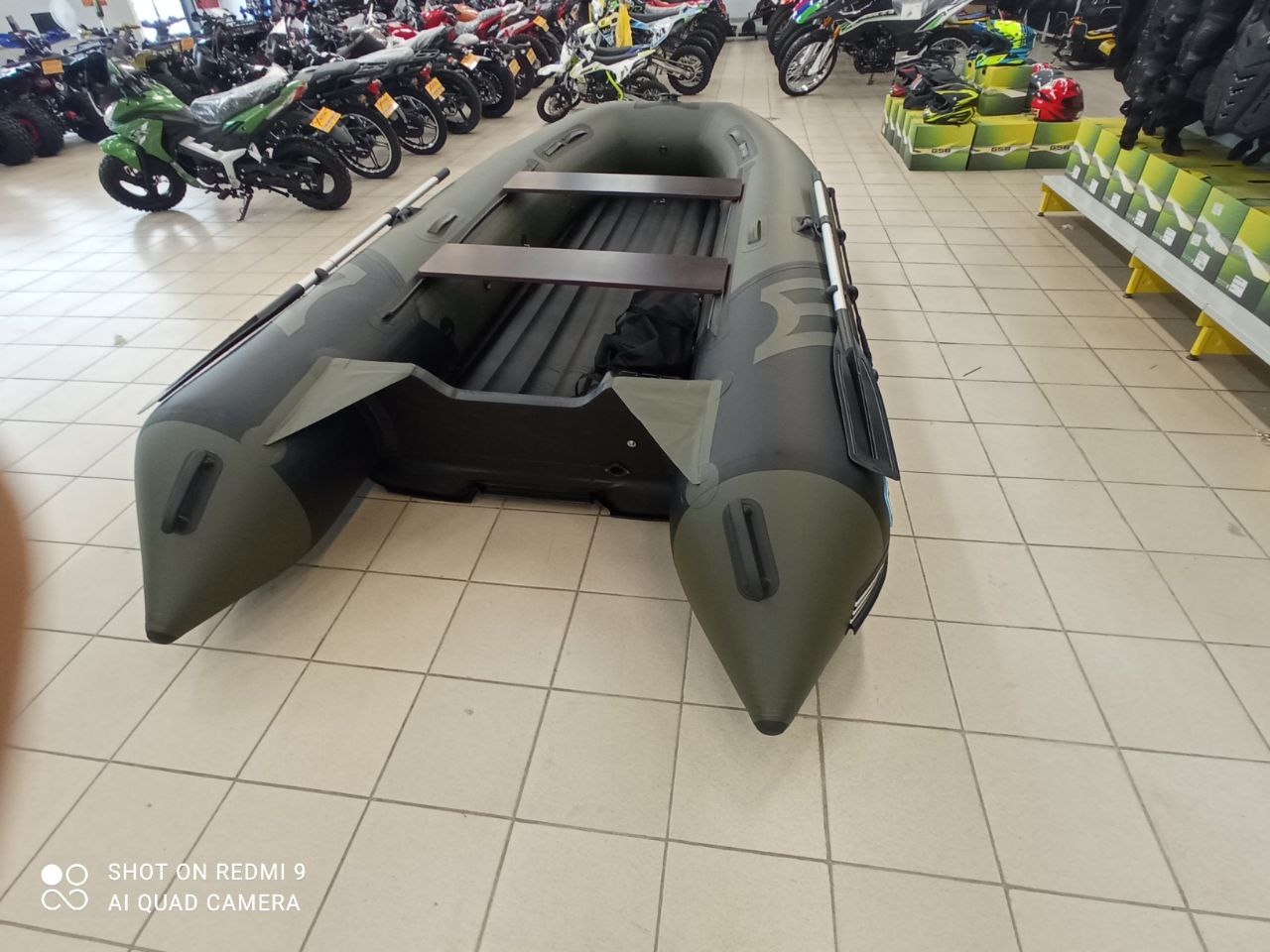 Лодка MISHIMO RIVER JET 410 под водомет в Новосибирске